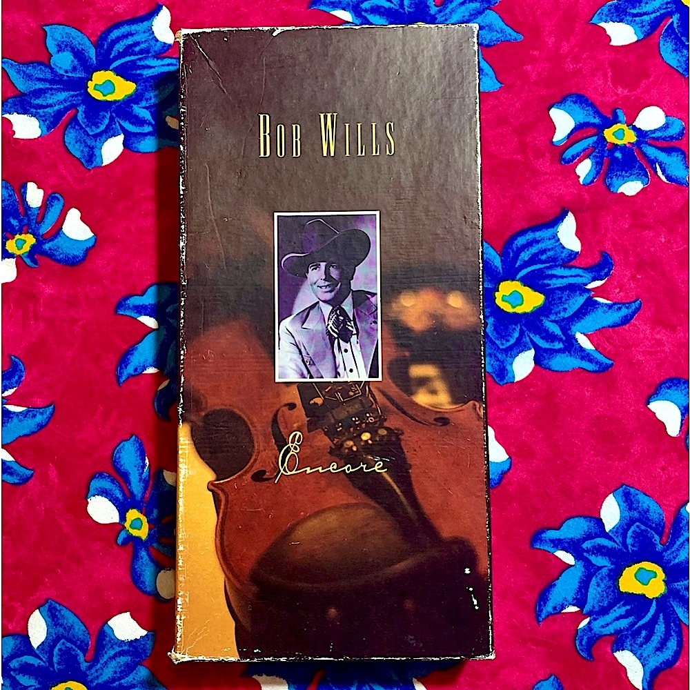 Bob Wills and His Texas Playboys "Encore" 3 Disc CD Box Set Western Swing 🎶🎹🎶